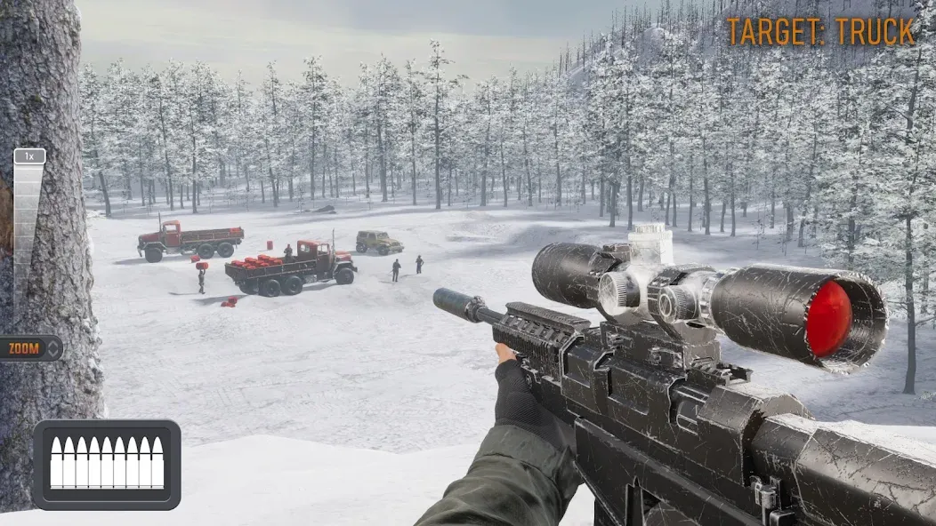 Скачать взлом Sniper 3D：игра со стрельбой  [МОД Много денег] на Андроид