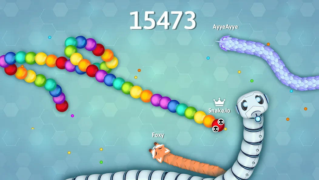 Скачать взлом Snake.io - веселые батл-игры [МОД Все открыто] на Андроид