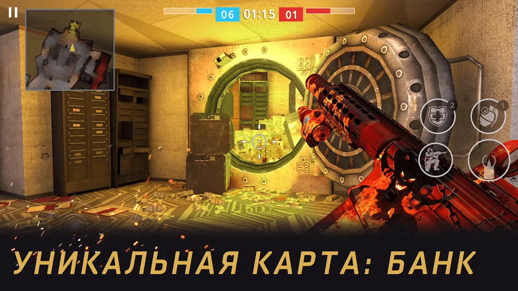 Скачать взлом Warface GO: Экшен, стрелялки (Варфейс ГО) [МОД Money] на Андроид