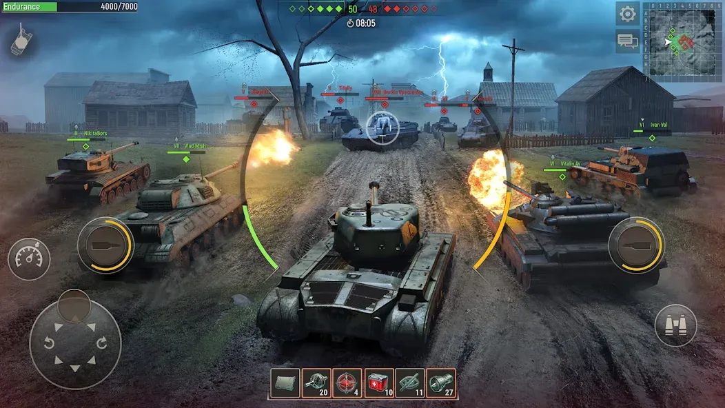 Скачать взлом Battle Tanks: Игры про Танки (Бэтл Тэнкс) [МОД MegaMod] на Андроид