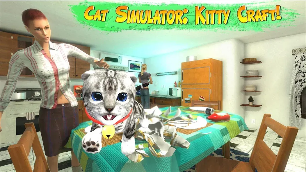 Скачать взлом Cat Simulator : Kitty Craft (Симулятор кота) [МОД Меню] на Андроид