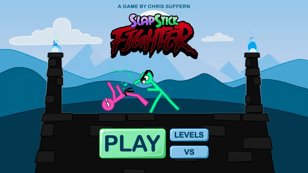 Скачать взлом Slapstick Fighter - Fight Game (лапстик Файтер) [МОД Меню] на Андроид