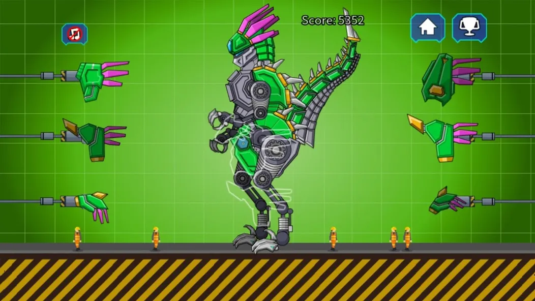 Скачать взлом Velociraptor Rex Dino Robot (Велоцираптор Рекс Дино Робот) [МОД Все открыто] на Андроид