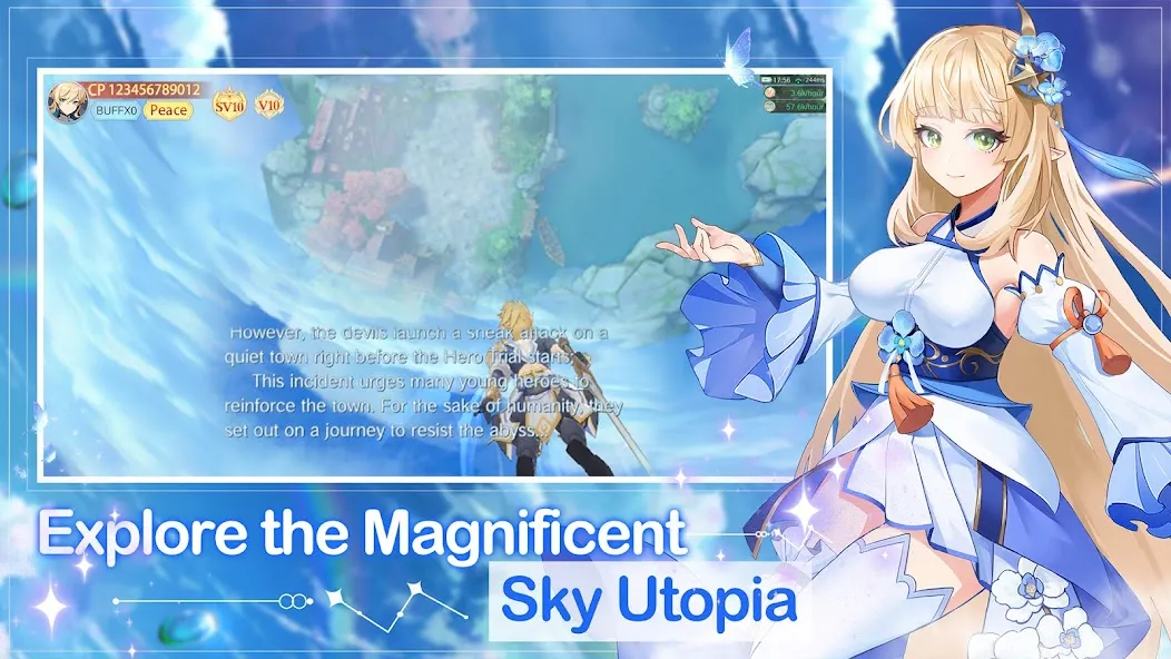 Скачать взлом Sky Utopia (Скай Утопия) [МОД Меню] на Андроид