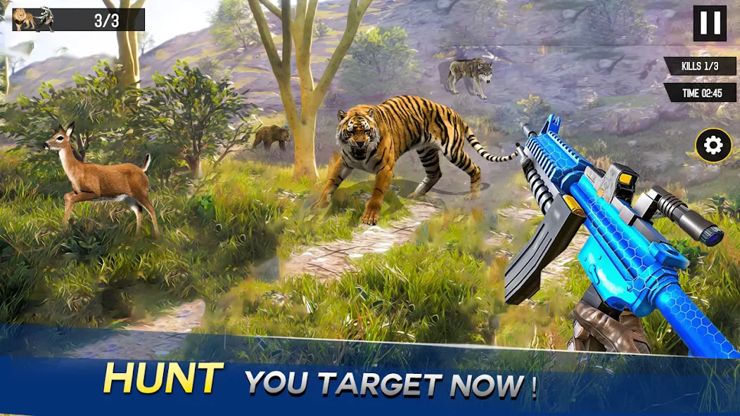 Скачать взлом Sniper Animal Shooting Games [МОД Меню] на Андроид