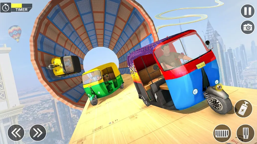 Скачать взлом Tuk Tuk Auto Rickshaw Games 3D (Тук Тук Автомобильные рикши игры 3D) [МОД Много денег] на Андроид