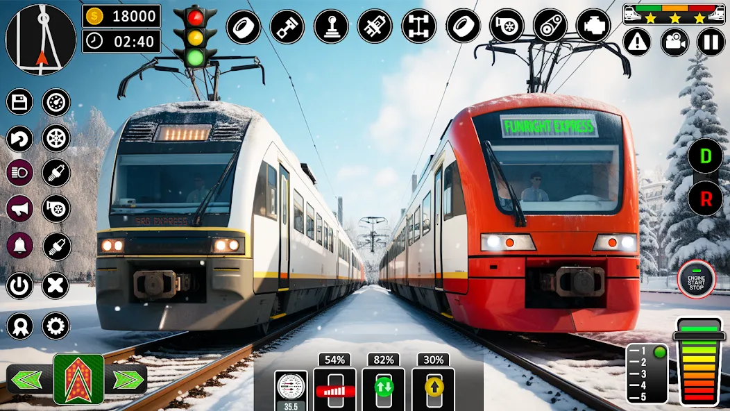 Скачать взлом город поезд сим- поезд игры 3д [МОД MegaMod] на Андроид