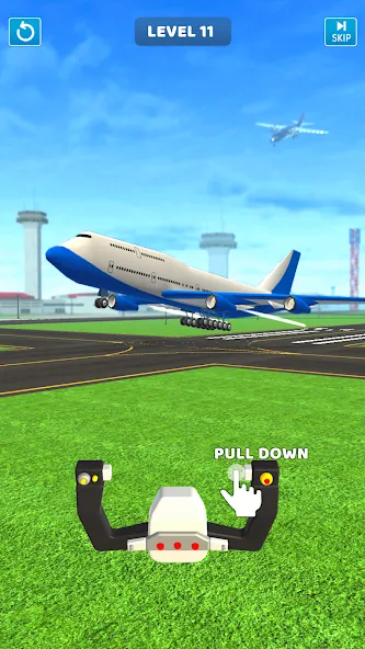 Скачать взлом Симулятор полета игре самолете [МОД MegaMod] на Андроид
