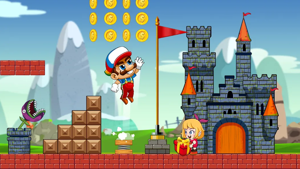Скачать взлом Super Bean Bros: Running Games (Супер Бин Приключение) [МОД Много денег] на Андроид