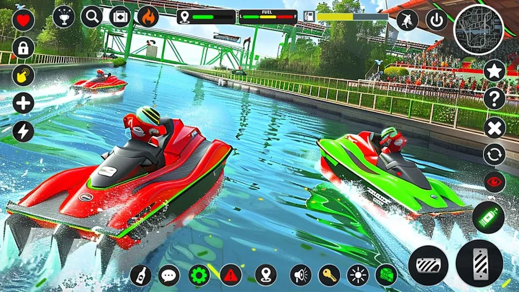 Скачать взлом Jetski Boat Racing: Boat Games (Джетски Гонки на лодках) [МОД Unlocked] на Андроид
