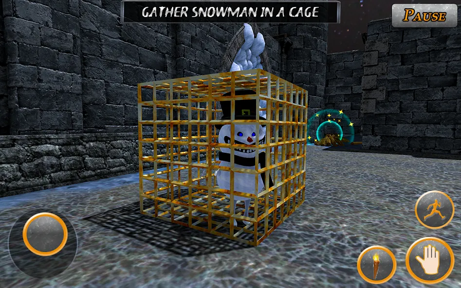 Скачать взлом Evil Scary Snowman Games 3d (Ивил Скари Сноумэн Геймс 3д) [МОД Бесконечные деньги] на Андроид