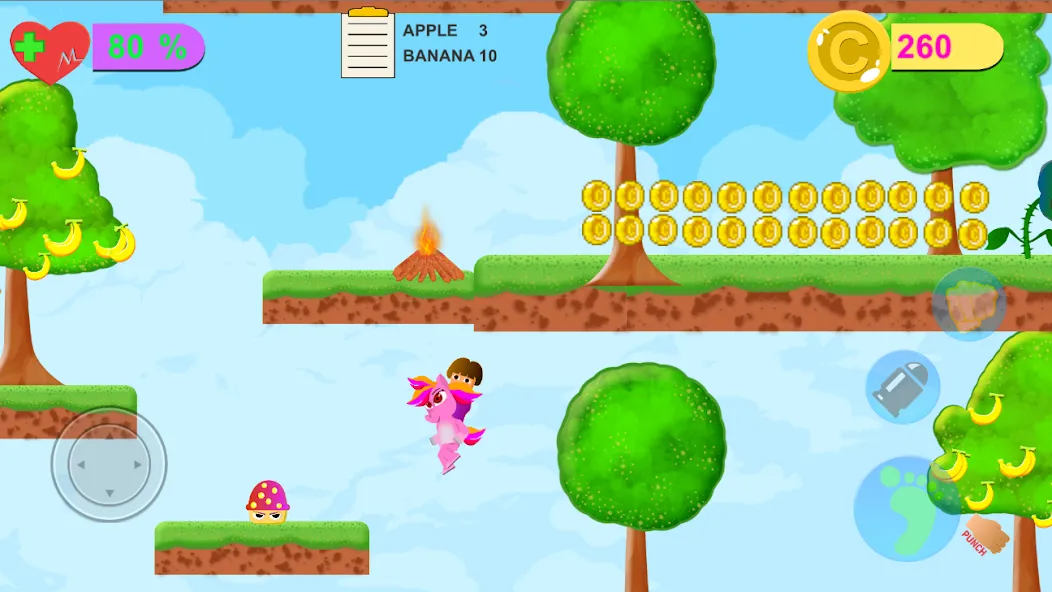 Скачать взлом Dora Riding Pony Escape Jungle (Дора на Пони Едет из Джунглей) [МОД Бесконечные деньги] на Андроид