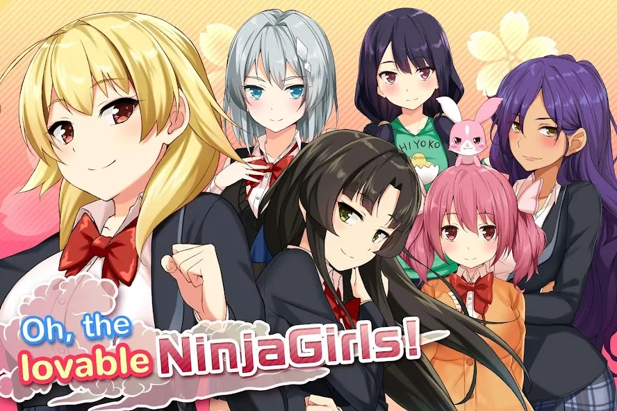 Скачать взлом Moe! Ninja Girls/Sexy School [МОД Много денег] на Андроид
