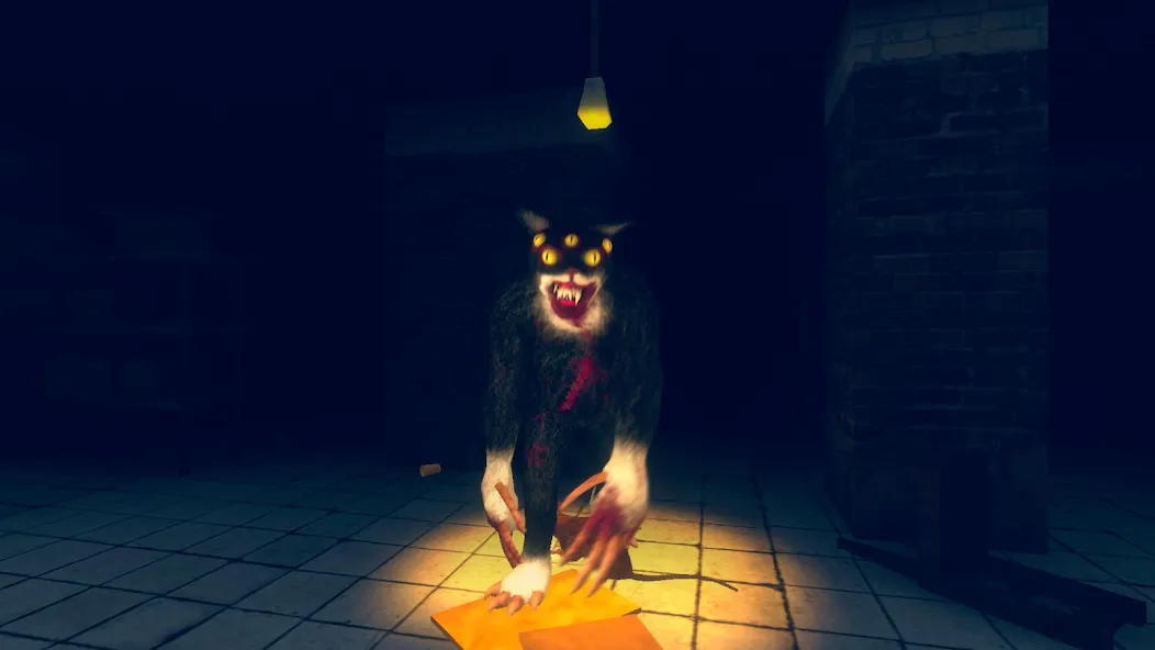 Скачать взлом Cat Fred Evil Pet. Horror game  [МОД Unlocked] на Андроид