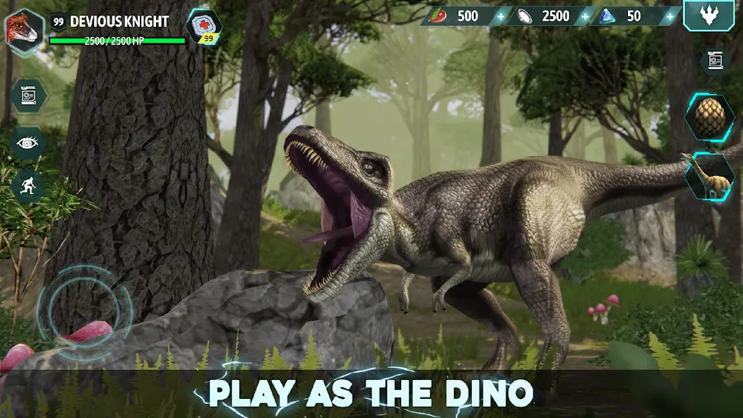 Скачать взлом Dino Tamers - Jurassic MMO (Дино Дрессировщики) [МОД Unlocked] на Андроид