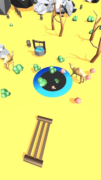 Скачать взлом Hole Vacuum 3D (Хол Вакуум 3Д) [МОД Все открыто] на Андроид
