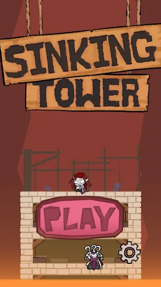 Скачать взлом Sinking Tower (Синкинг Тауэр) [МОД Unlocked] на Андроид