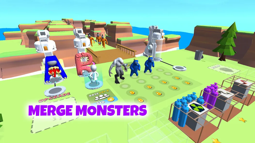 Скачать взлом Grimace monster playground (Батл Плейграунд Монстерс) [МОД Все открыто] на Андроид