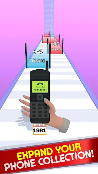 Скачать взлом Phone Runner Evolution Race 3D (Фон Раннер Эволюция Рейс 3Д) [МОД Все открыто] на Андроид