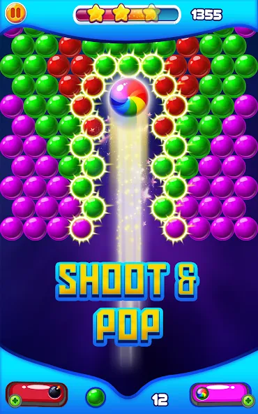 Скачать взлом Bubble Shooter 2 (Бабл Шутер 2) [МОД Money] на Андроид