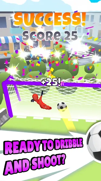 Скачать взлом Crazy Kick! Fun Football game [МОД Много денег] на Андроид