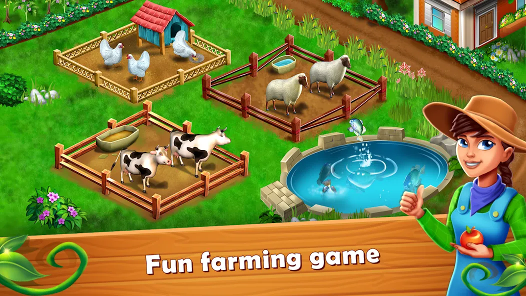 Скачать взлом Farm Fest : ферма симулятор (Фарм Фест) [МОД Много денег] на Андроид