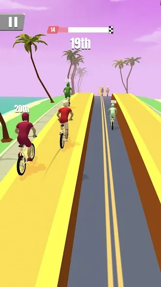 Скачать взлом Bike Rush (Байк Раш) [МОД Все открыто] на Андроид