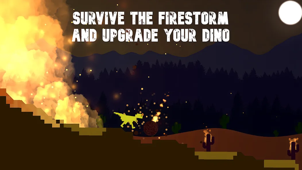 Скачать взлом Dino Run Survival (Дино Ран Сурвайвал) [МОД Unlocked] на Андроид