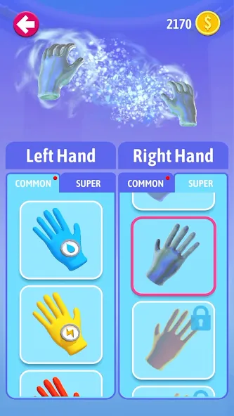 Скачать взлом Elemental Gloves: Магия и Сила (Элементальные перчатки) [МОД Unlocked] на Андроид