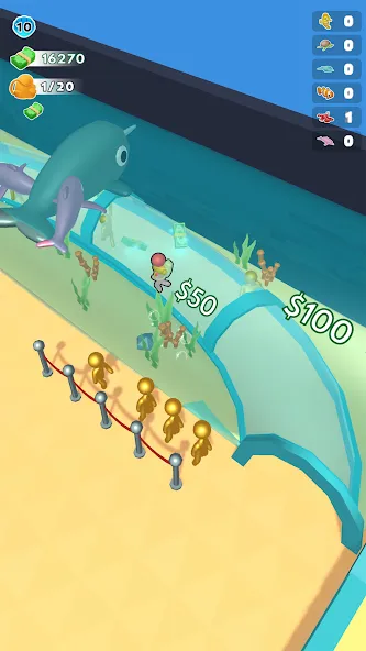Скачать взлом Aquarium Land - Рыбного Стекла (Аквариум Лэнд) [МОД Много денег] на Андроид