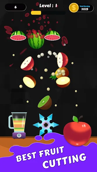 Скачать взлом Fruit Cut Master - Crazy Slash (Фрут Кат Мастер) [МОД Меню] на Андроид