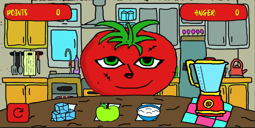 Скачать взлом Mr Hungry Tomato (Мистер Голодный Помидор) [МОД Money] на Андроид