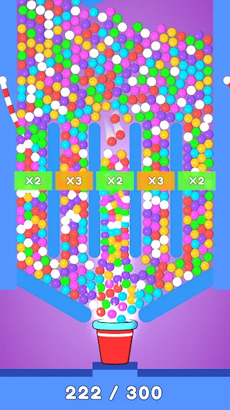 Скачать взлом Balls and Ropes: Cut 'n Bounce (Боллс энд Роупс) [МОД MegaMod] на Андроид