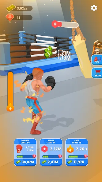 Скачать взлом Tap Punch - 3D Boxing (Тап Панч) [МОД Unlocked] на Андроид
