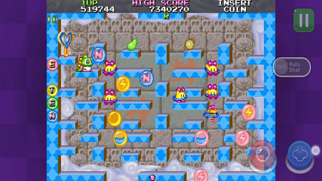 Скачать взлом Bubble Bobble 2 classic (Бабл Бобл 2 классик) [МОД Все открыто] на Андроид