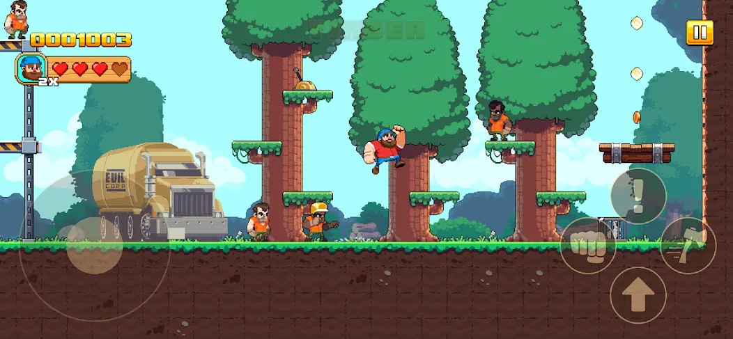 Скачать взлом Timberman The Big Adventure (Тимбермен Большое Приключение) [МОД Меню] на Андроид