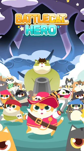 Скачать взлом Battle Cat Hero (Баттл Кэт Герой) [МОД Бесконечные деньги] на Андроид