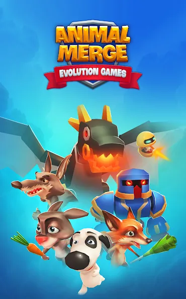 Скачать взлом Animal Merge - Evolution Games (Анимал Мерж) [МОД Money] на Андроид