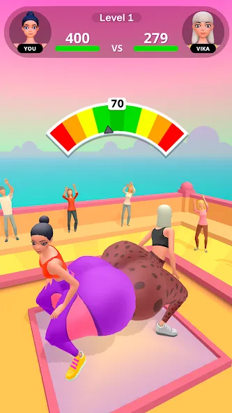 Скачать взлом Twerk Race 3D－тверк-батл игра  [МОД Unlocked] на Андроид