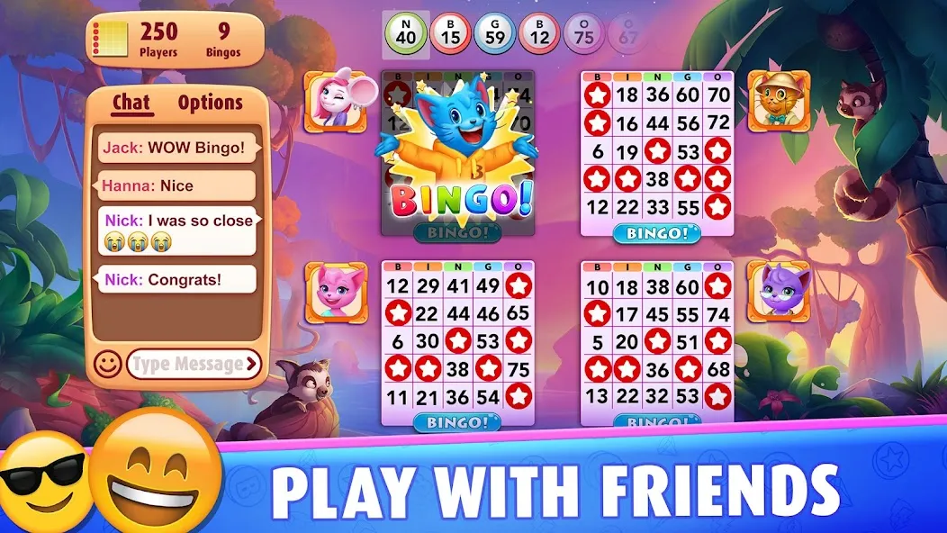 Скачать взлом Bingo Blitz™️ - бинго онлайн [МОД MegaMod] на Андроид