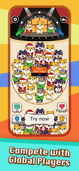 Скачать взлом Doggo Go - Meme, Match 3 Tiles (Догго Го) [МОД Много денег] на Андроид