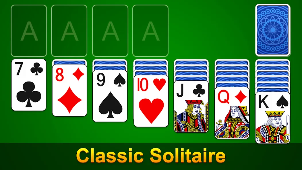 Скачать взлом Solitaire - Classic Card Game (Солитер) [МОД Money] на Андроид