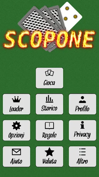 Скачать взлом Scopone (Скопоне) [МОД Бесконечные деньги] на Андроид