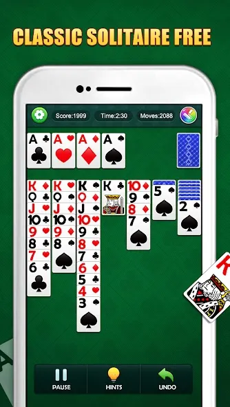 Скачать взлом Solitaire Puzzle : Card Jigsaw (Солитер головоломка) [МОД Меню] на Андроид