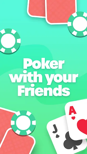 Скачать взлом Poker with Friends - EasyPoker (ИзиПокер) [МОД Unlocked] на Андроид