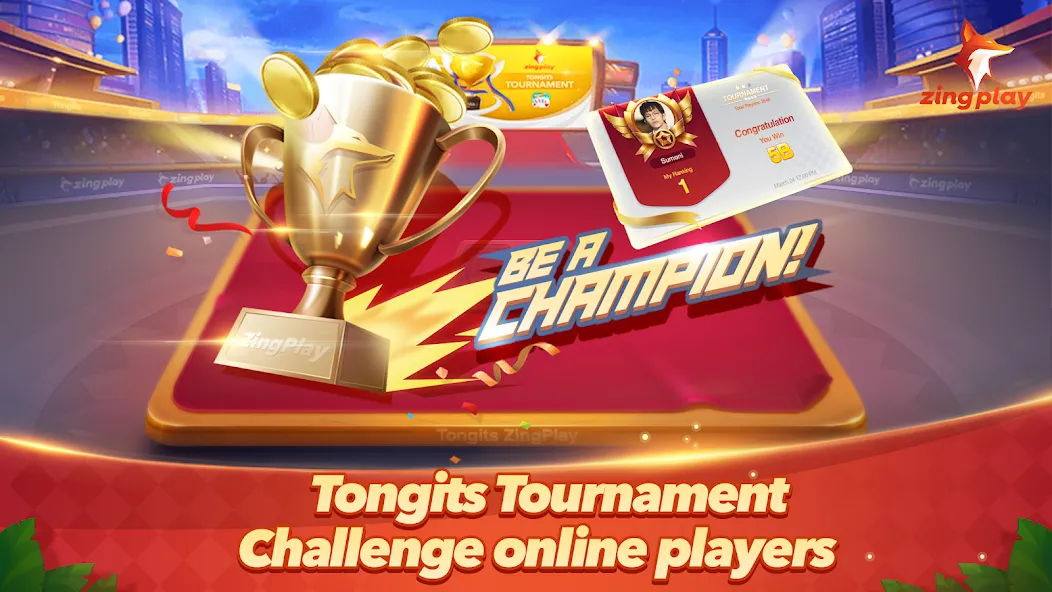 Скачать взлом Tongits ZingPlay-Fun Challenge (Тонгитс ЗингПлэй) [МОД Все открыто] на Андроид