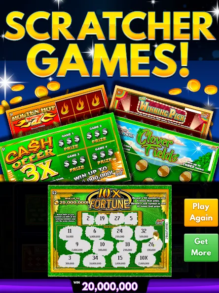 Скачать взлом Spin Vegas Slots: Slot Games (Спин Вегас слоты) [МОД Меню] на Андроид
