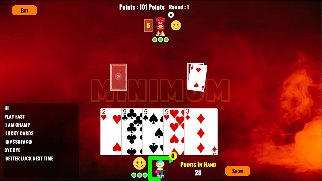 Скачать взлом Minimum - Card Game (Минимум) [МОД Unlocked] на Андроид