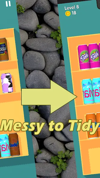Скачать взлом Tidy Box Match 3D (Тиди Бокс Матч 3Д) [МОД Меню] на Андроид