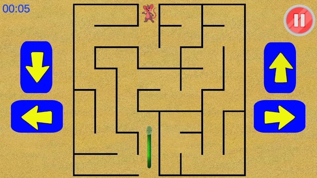 Скачать взлом Snake Maze game (Змеиная лабиринтная игра) [МОД MegaMod] на Андроид